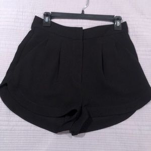 BCBG generation high waisted shorty shorts
